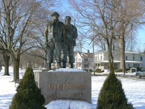 Korea and Vietnam memorial, Milford