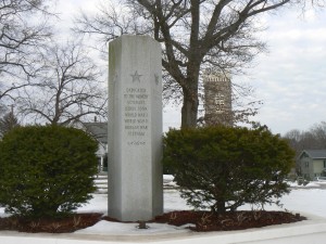 Veterans' monument, Derby