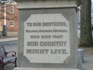 Soldiers' Monument, Danbury