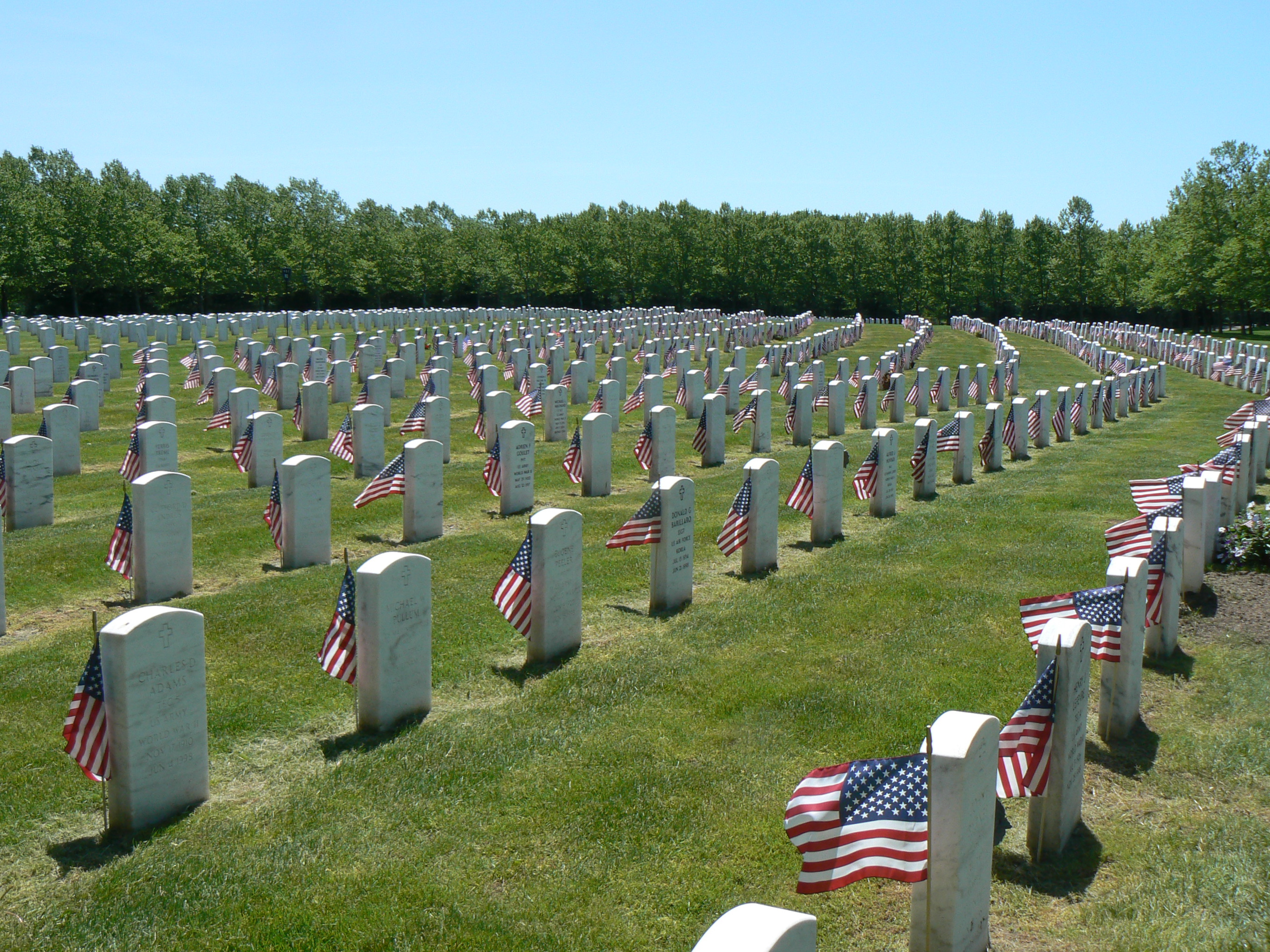 State Veterans Cemetery Middletown CT Monuments