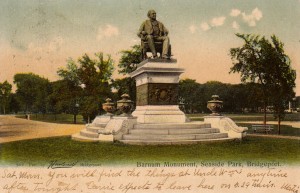 P.T. Barnum monument, 1907