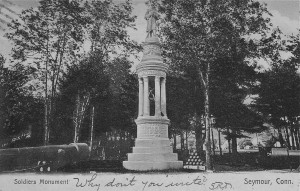 Soldiers’ Monument, Seymour