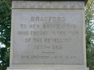Soldiers’ Monument, Branford