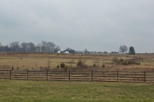 Cemetery Ridge From the Bliss Farm Site