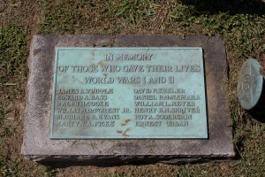 World Wars Memorial, Wilton