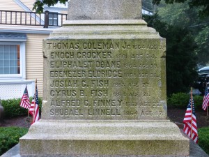 Soldiers' Monument, Centerville, Mass.
