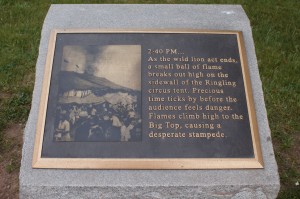 Circus Fire Memorial, Hartford