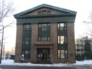 McLevy Hall, Bridgeport (State Street side)