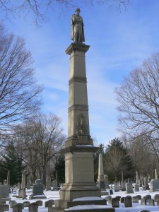 Knight Hospital Monument, Evergreen Cemetery