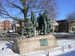 World War II monument, Milford