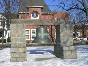 Firefighters' monument, Milford