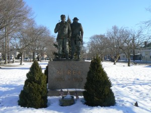 Korea and Vietnam memorial, Milford