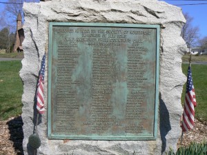 War Memorial Boulder, Northford