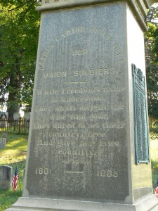 Civil War Monument, Sleepy Hollow, NY