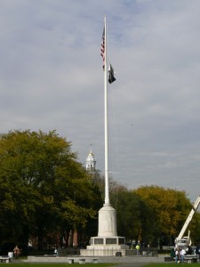 World War Memorial Flagpole, New Haven