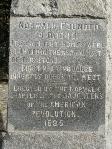 Founding Monument, Norwalk