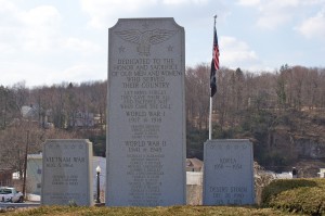 Veterans Memorials, Weatherly, PA